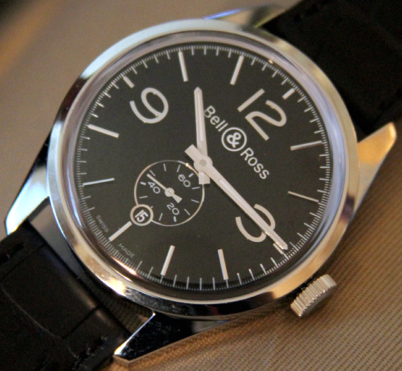Bell & Ross 2010年复古原装和军官手表
