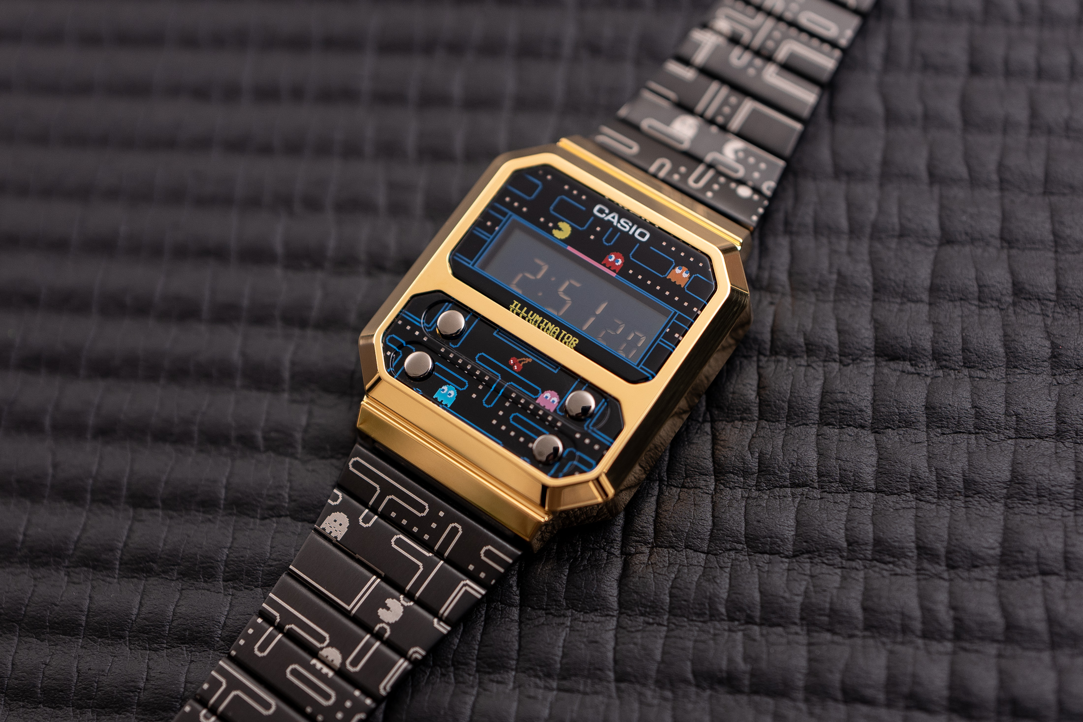 动手体验Casio Vintage X Pac-Man A100WEPC-1B