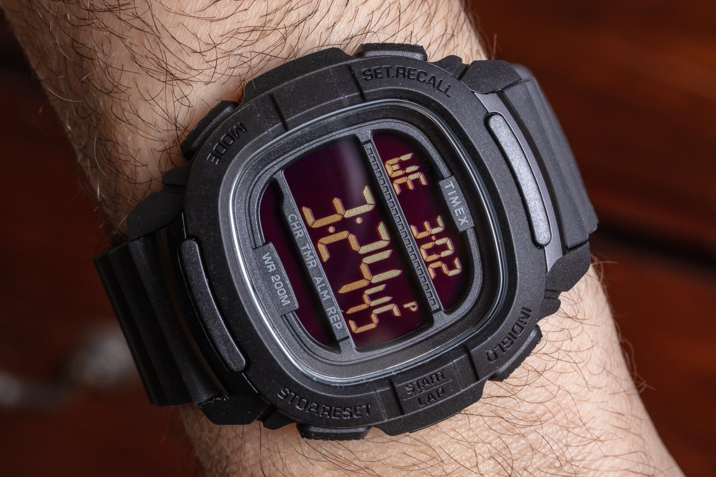 天美时Command47手表怎么样-耐用的数字运动腕表