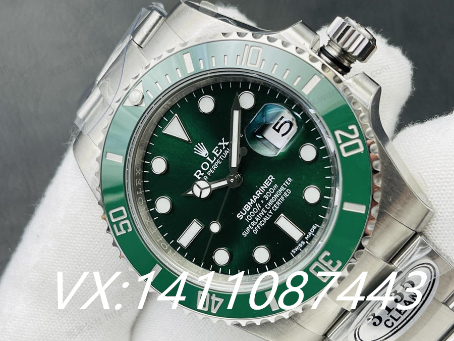 C厂劳力士Rolex最新款绿水鬼40MM惊艳抢眼！