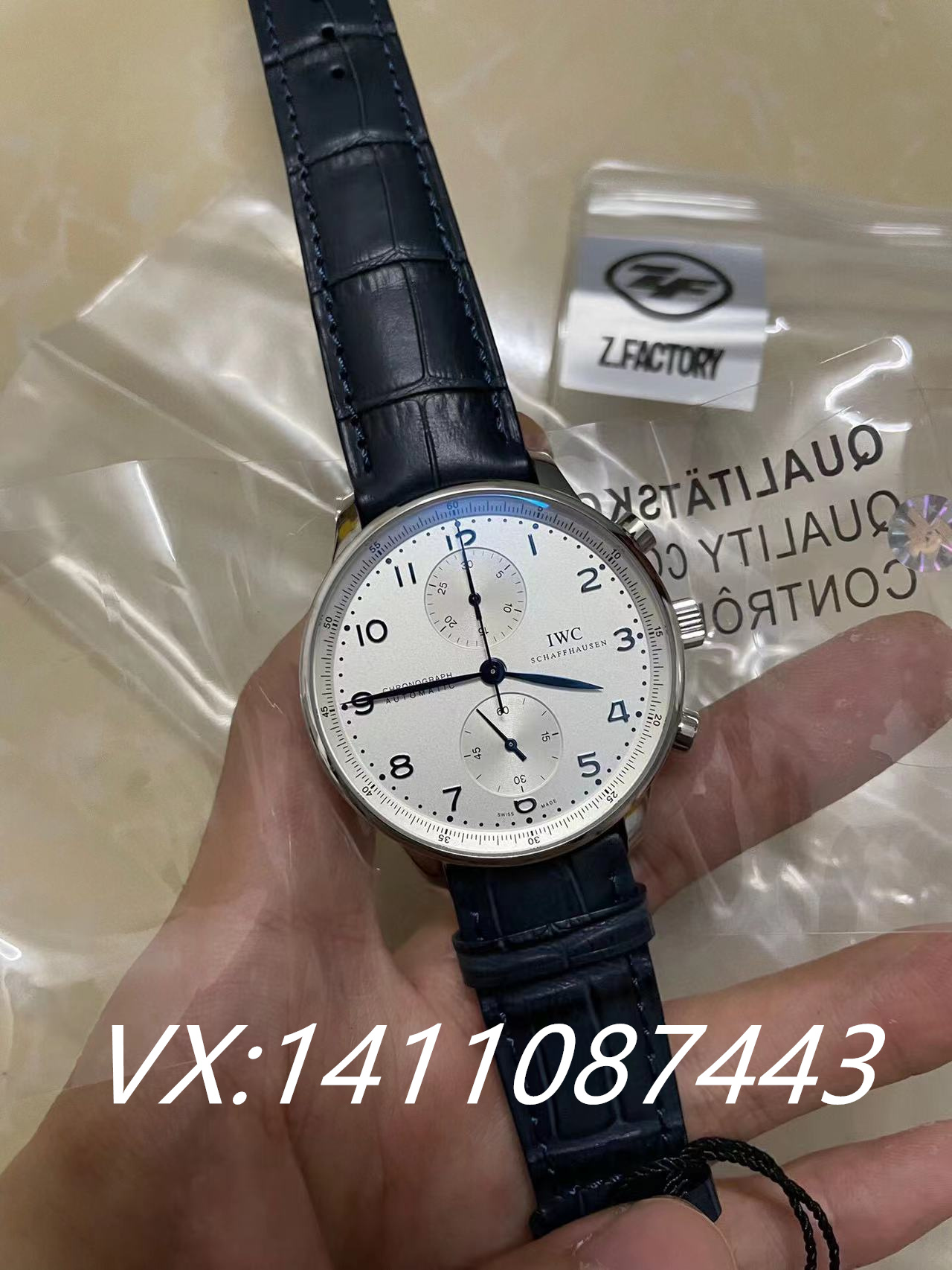 ZF厂万国葡计与正品相质有何差距？破绽在哪？