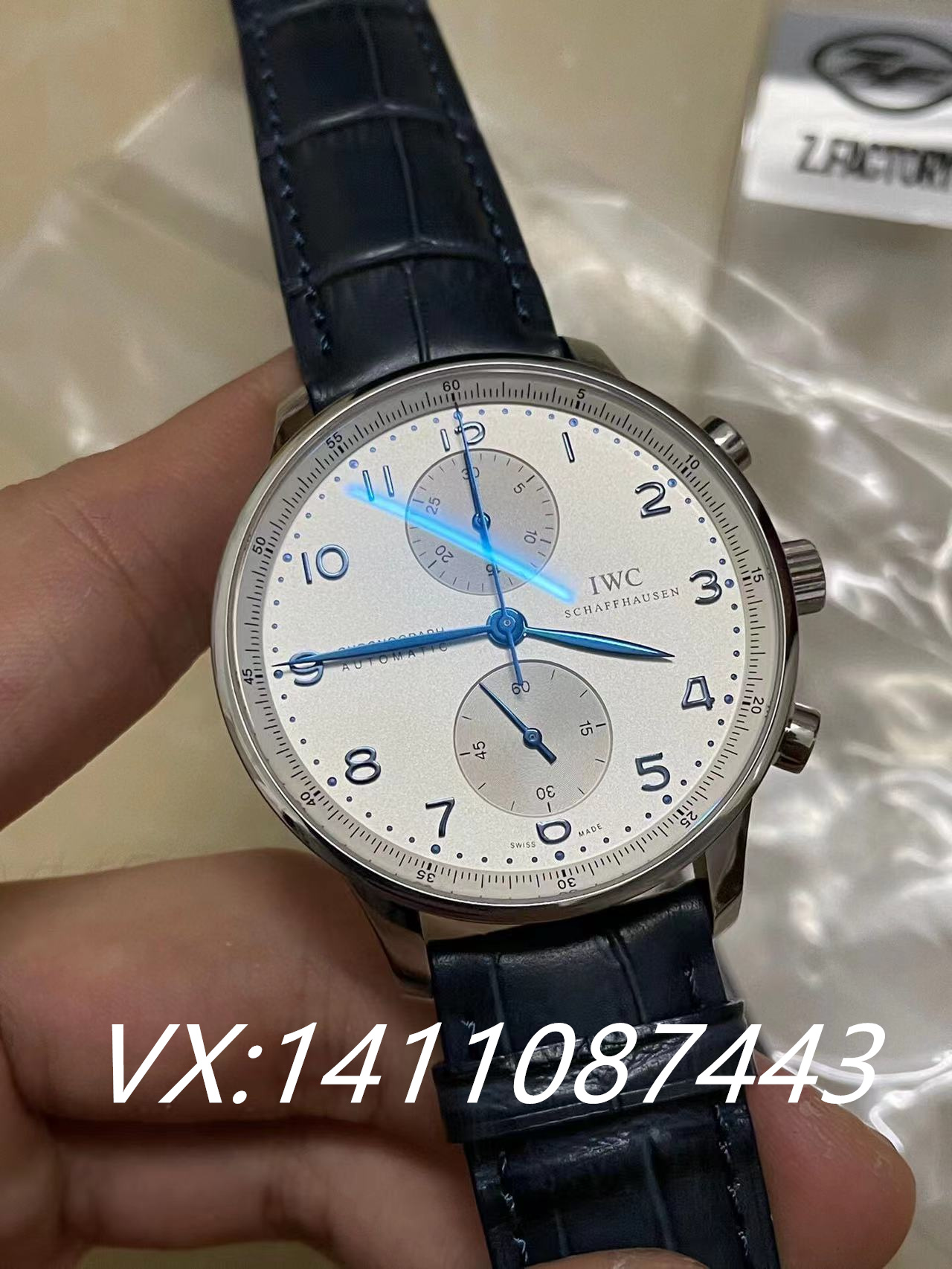 ZF厂万国葡计与正品相质有何差距？破绽在哪？