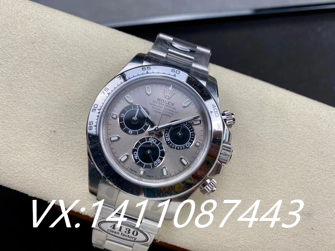 C厂劳力士灰钢迪m126509搭载4130机芯测评，值得购买吗？